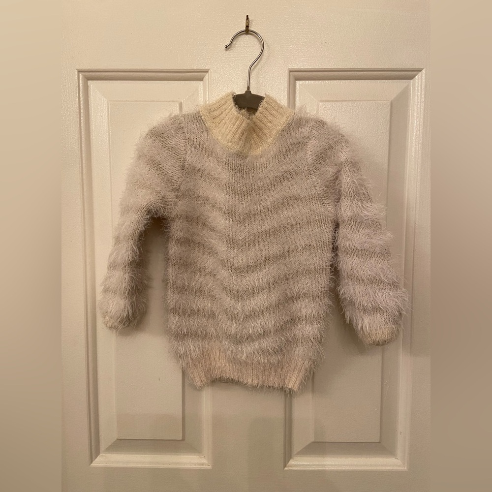 Cozy Cream Fuzzy Sweater